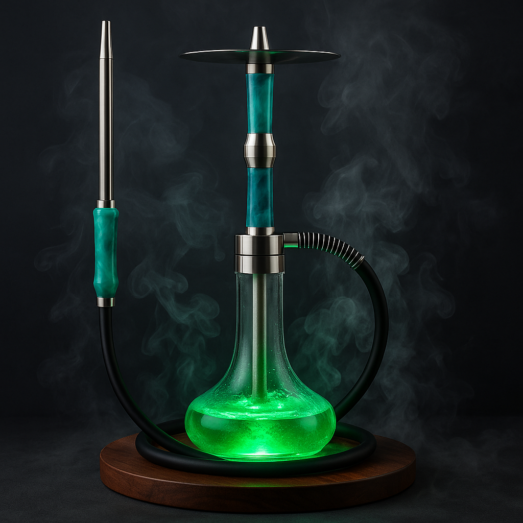 Oduman Proxy Hookah – 51 cm Stainless, Epoxy Body, Adjustable Purge