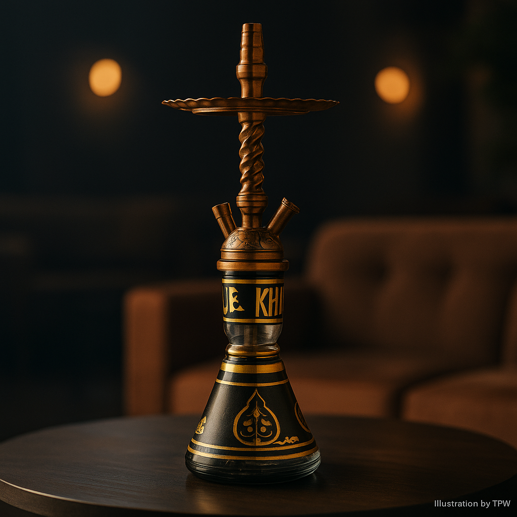 Khalil Mamoon Balha Safari Oxide – 56 cm Mini Hookah