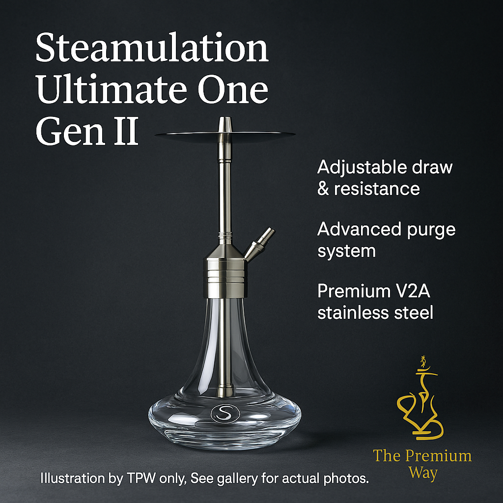 Steamulation Ultimate One Gen II – 51 cm Single-Port, Dual Connection