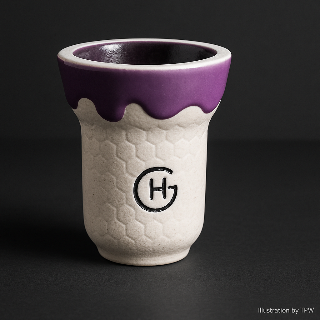 Geometry Hookah Honeycomb – Traditional clay bowl, Provost fit 9