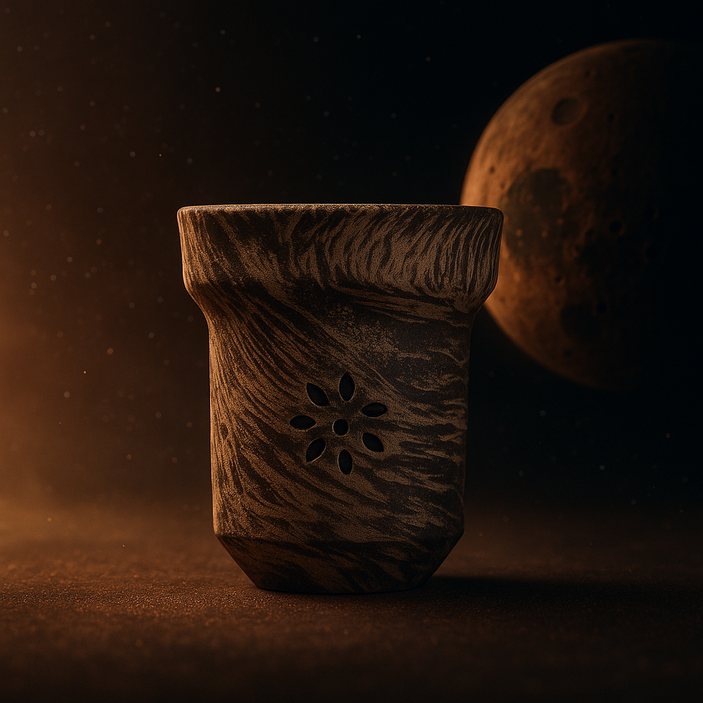 Solaris Phobos Hookah Bowl – Hand-painted Ukrainian Clay