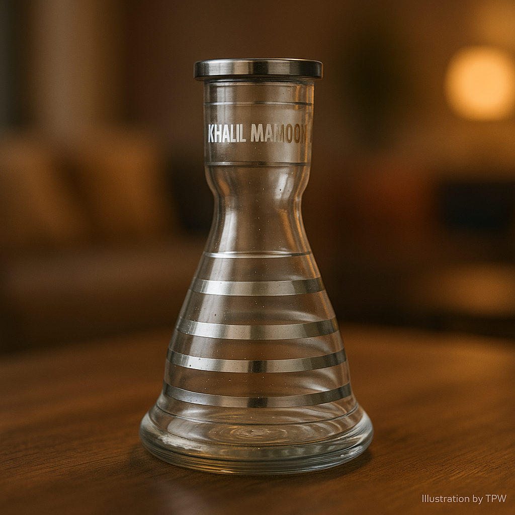 Khalil Mamoon Mini Beast Silver Glass Base – 23 cm