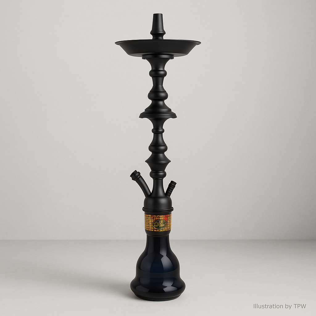 Khalil Mamoon Black Shareef – Black 2-Level, 79 cm Stainless 17