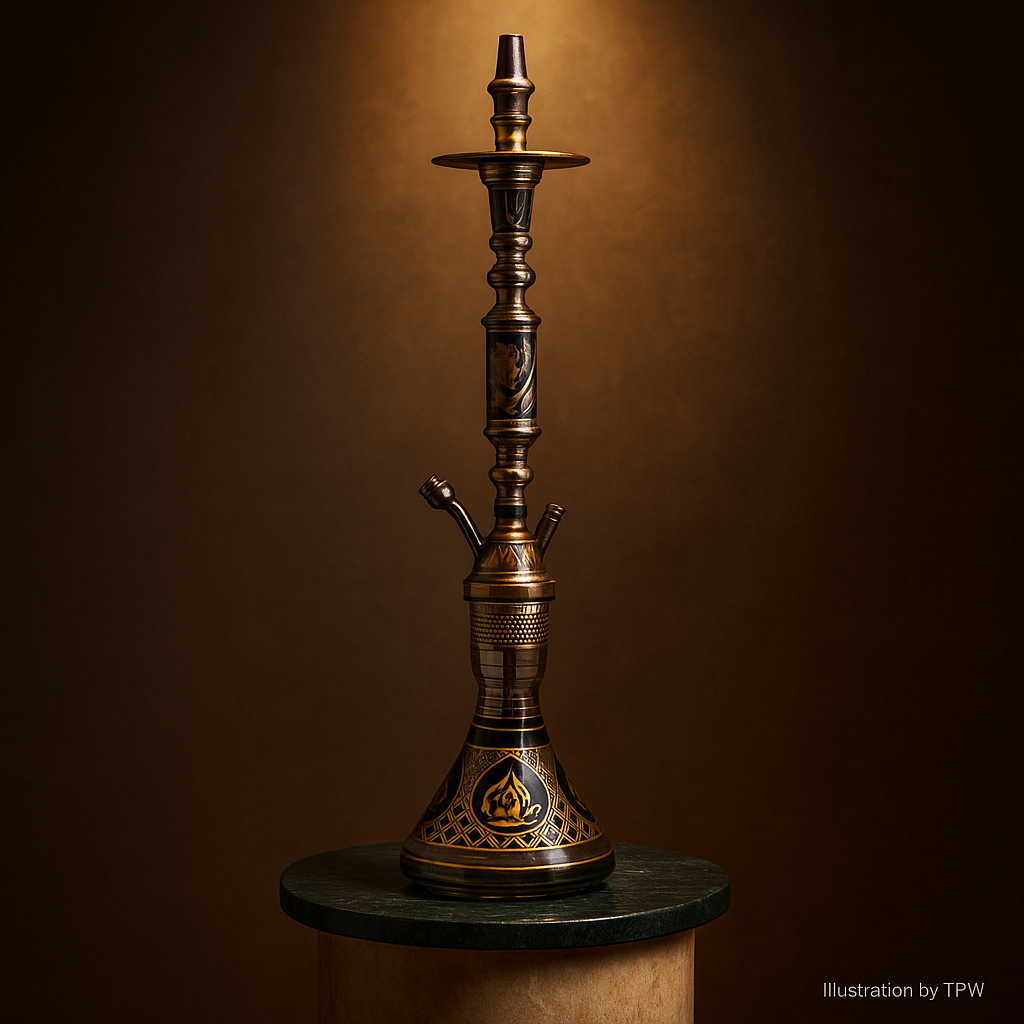 Khalil Mamoon Pharaonic Oxide 4225 – 80 cm Egyptian Hookah