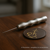 320° Stainless Foil Poker – Compact 12 cm Flex-Tip
