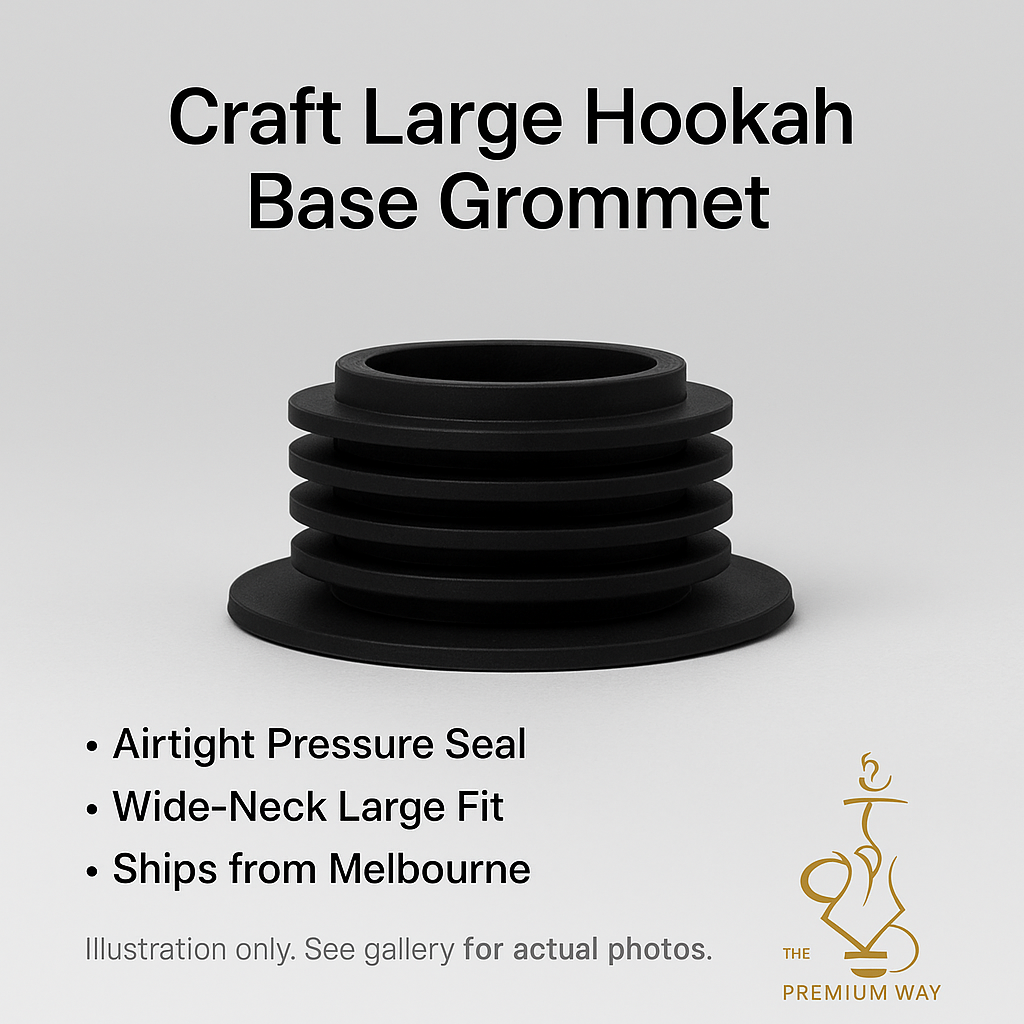 Craft Large Base Seal — Dense Rubber, Airtight Fit