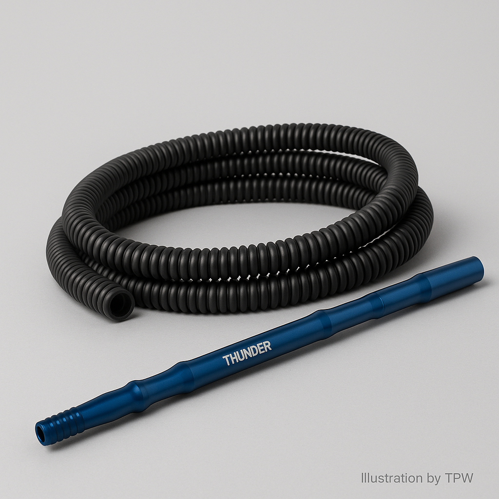 Thunder Unlimited Slim – Complete Hose, Mouthpiece & Port