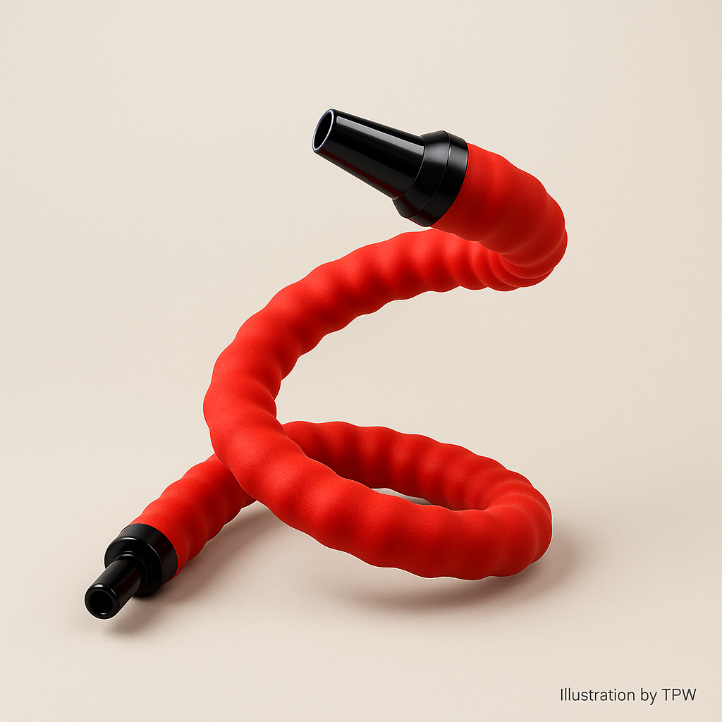 Hands-Free Shisha Gaming Hose – 1.5 m, Neck-Strap Support 8