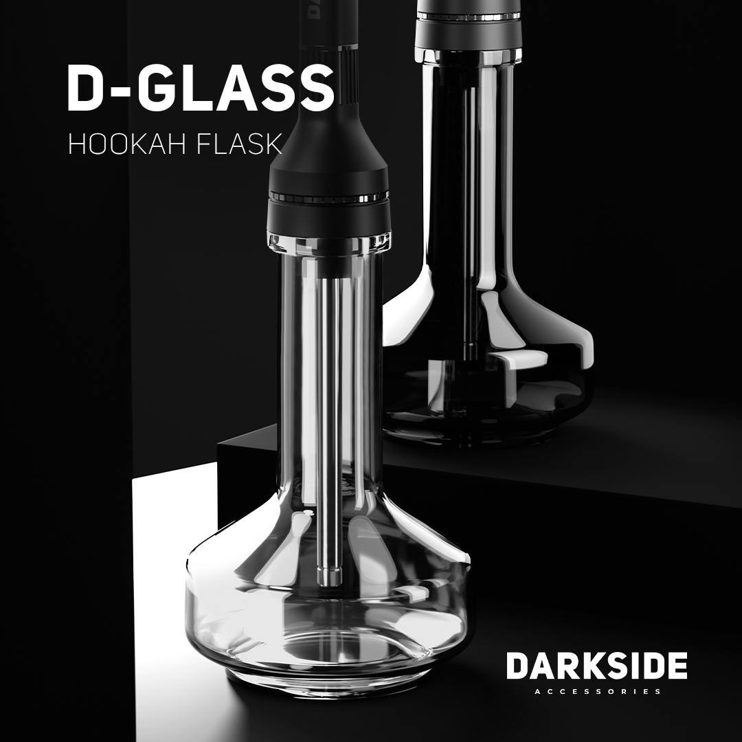 Darkside Neo Hookah — Black with D-Glass Base 4