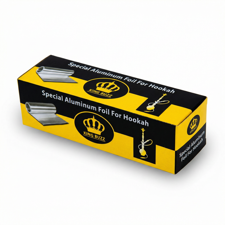 King Buzz 20m Shisha Aluminium Foil Roll