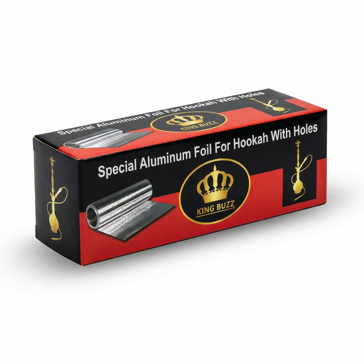 King Buzz 20m Shisha Aluminium Foil Roll, image 2 of 11
