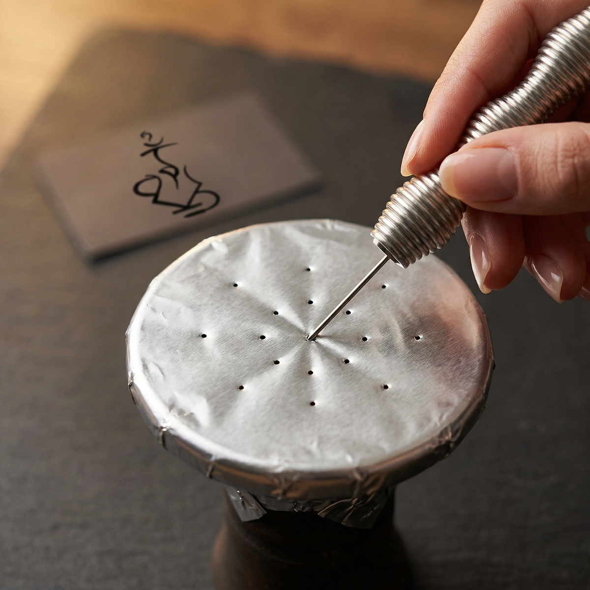 320° Stainless Steel Shisha Foil Poker, image 2 of 8