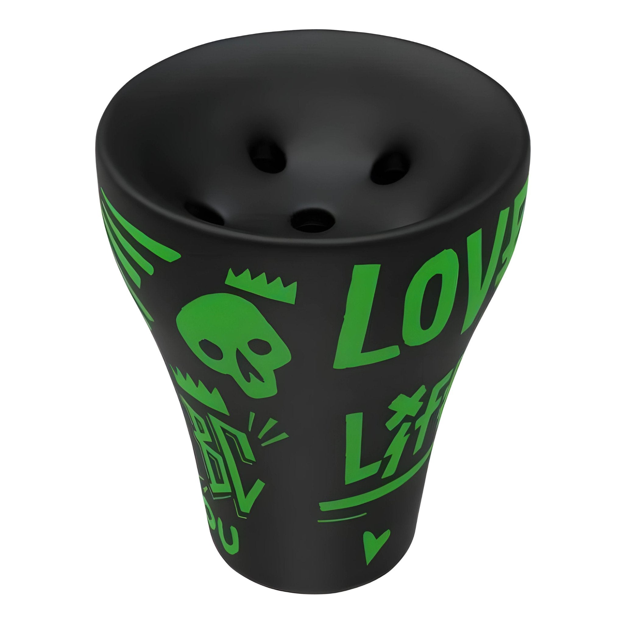 Hooligan Black Baseball Bat Hookah - Bowl 1