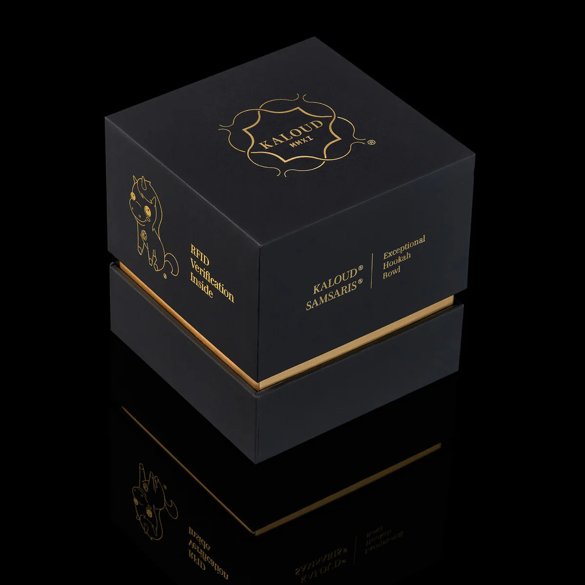 Kaloud Samsaris Kore Qì (氣) Tall Shisha Bowl 12