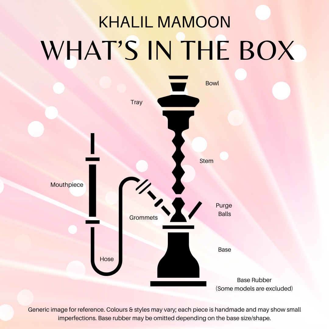 Khalil Mamoon Classic Oxide 1566 Shisha Pipe, image 2 of 13