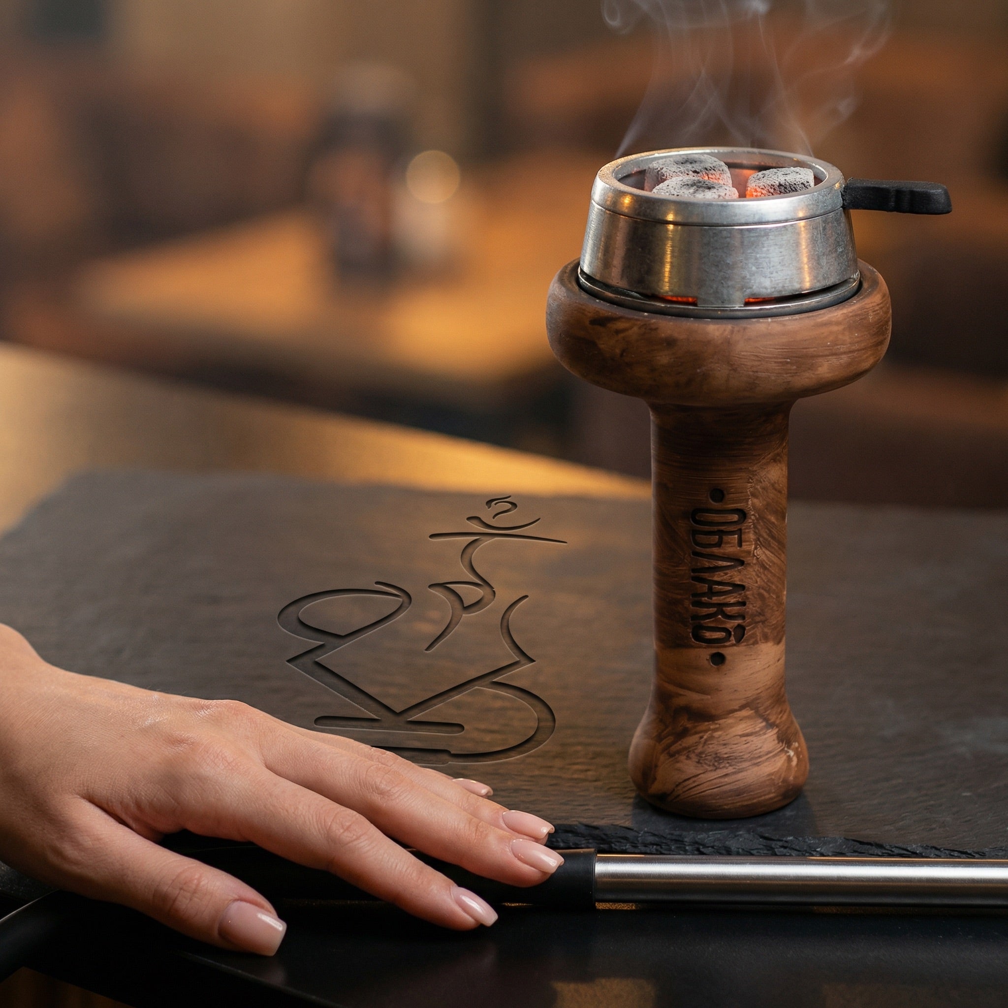 Oblako Killer Unglazed Clay Shisha Bowl