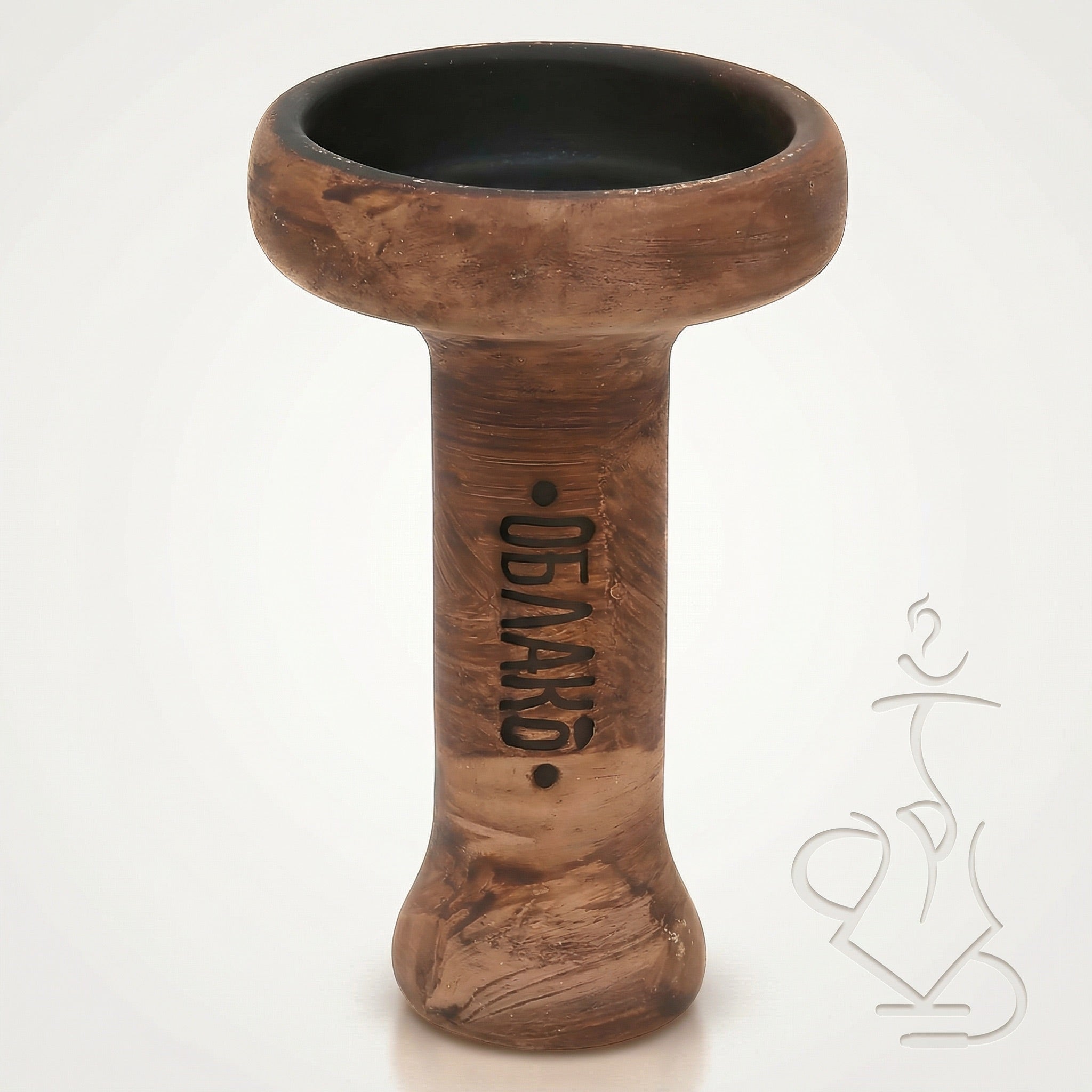 Oblako Killer Unglazed Clay Shisha Bowl