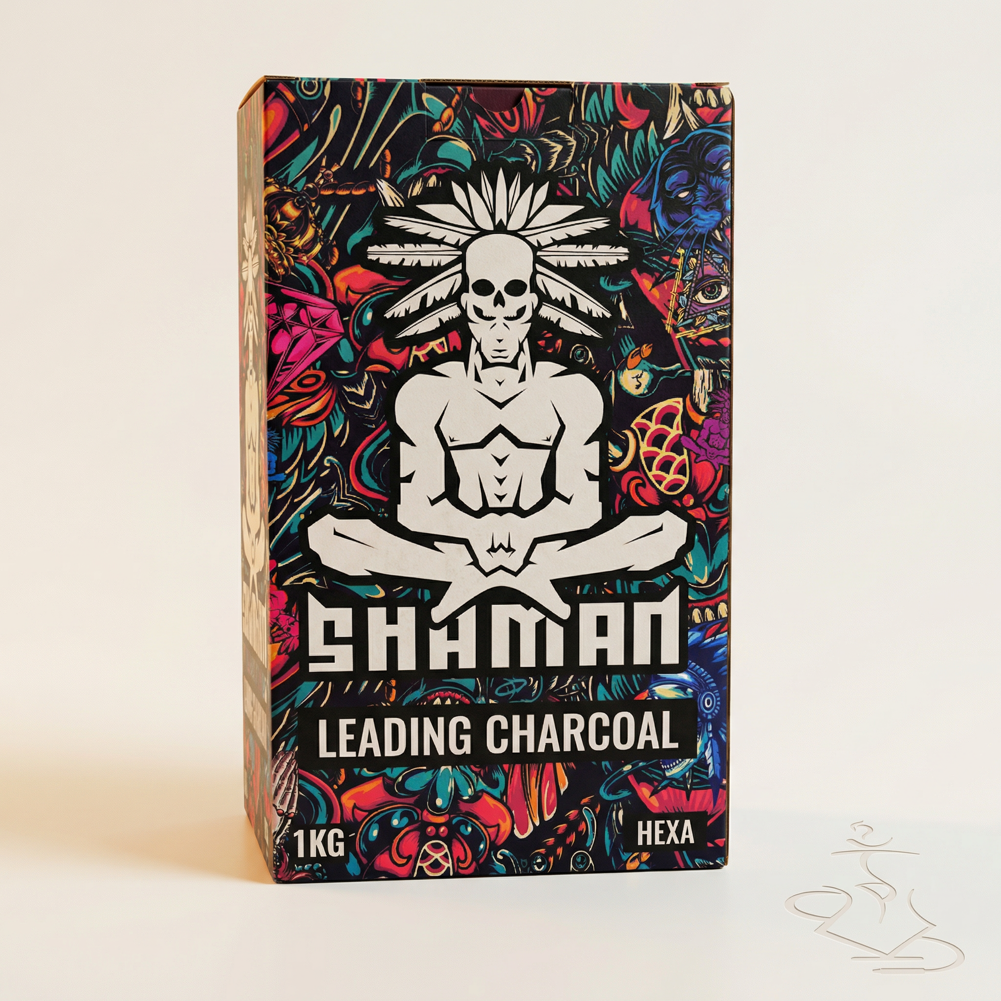 Shaman Hexa Coconut Shisha Charcoal 3