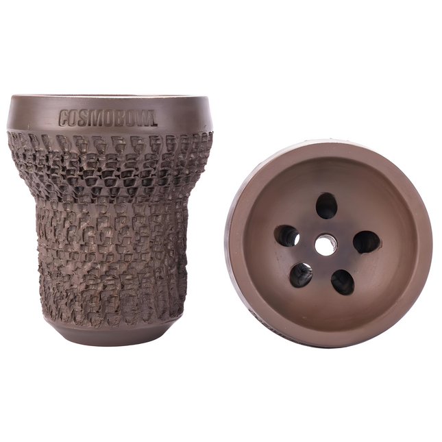 Cosmo Bowl - Dragon Design - Crafted with passion from red clay for an authentic hookah experience.