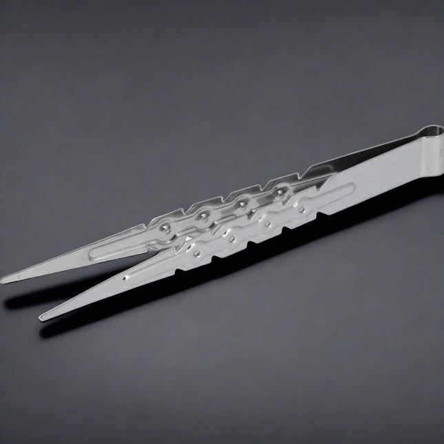 DSCHINNI® - Dschinni Stainless Steel Charcoal Tongs Silver - The Premium Way
