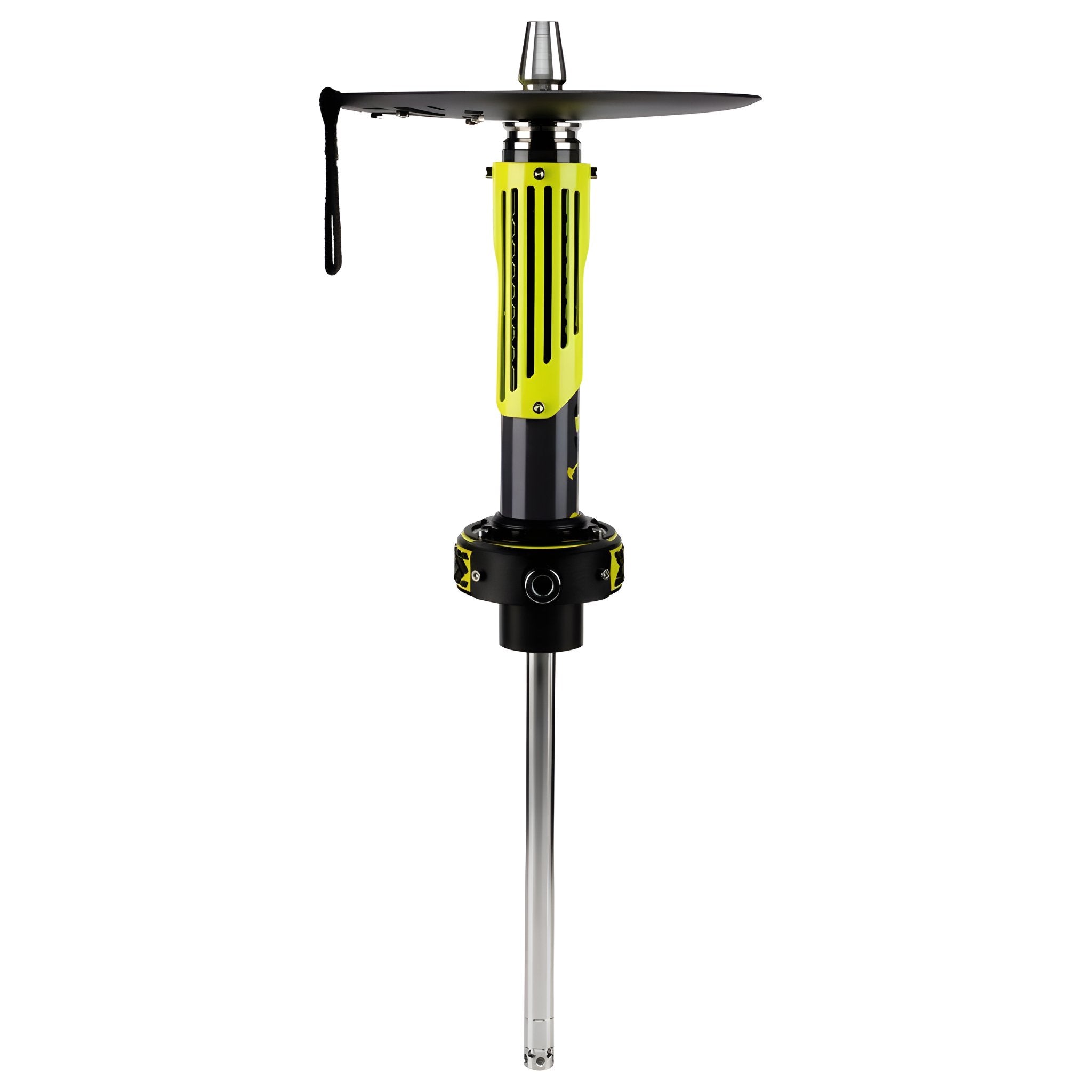 Detailed view of the El Bomber 4x4 Hookah stem with intricate design elements.