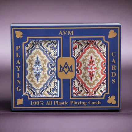 Essentials - AVM 100% All Plastic Playing Cards - The Premium Way