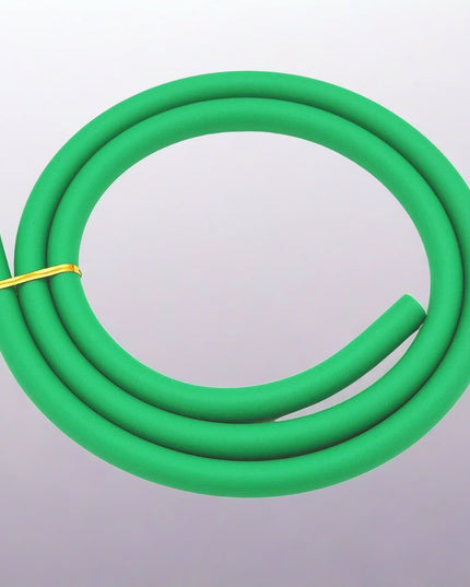Essentials - Essentials Shisha Silicone Matte Hose - Green - The Premium Way