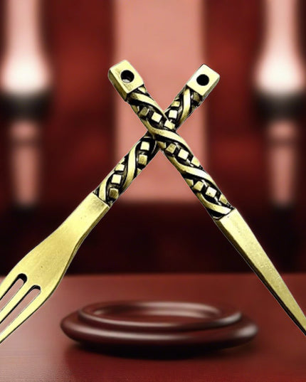 Essentials - Premium Hookah Poker & Fork Set - The Premium Way