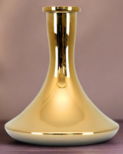 Essentials - Russian Style Shisha Base / Vase - Gold - The Premium Way