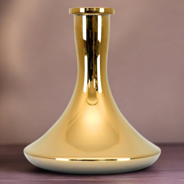 Essentials - Russian Style Shisha Base / Vase - Gold - The Premium Way