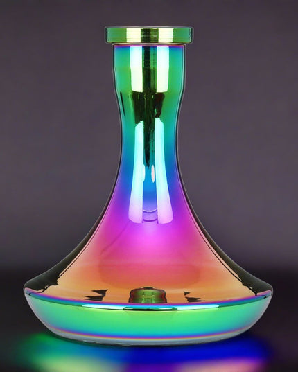 Essentials - Russian Style Shisha Base / Vase - Multichrome - The Premium Way