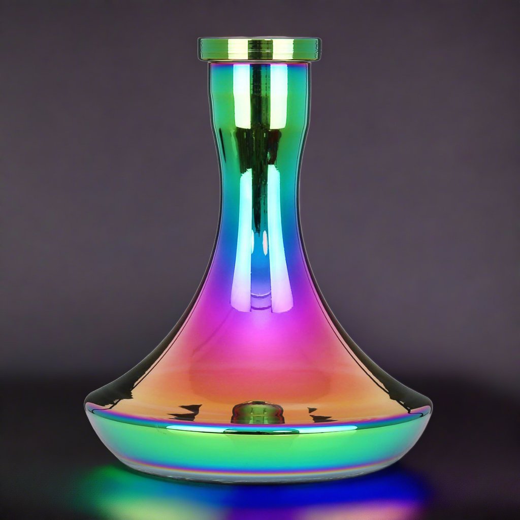 Essentials - Russian Style Shisha Base / Vase - Multichrome - The Premium Way