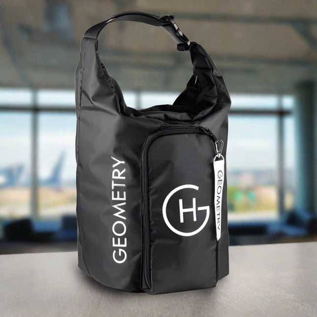 Geometry Hookah - Geometry Hookah Travel Bag - Black - The Premium Way