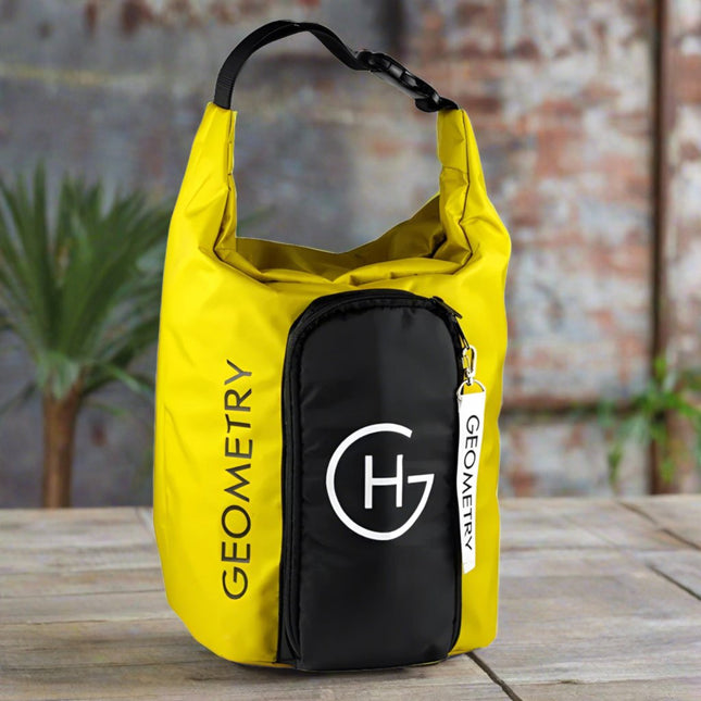 Geometry Hookah - Geometry Hookah Travel Bag - Yellow - The Premium Way