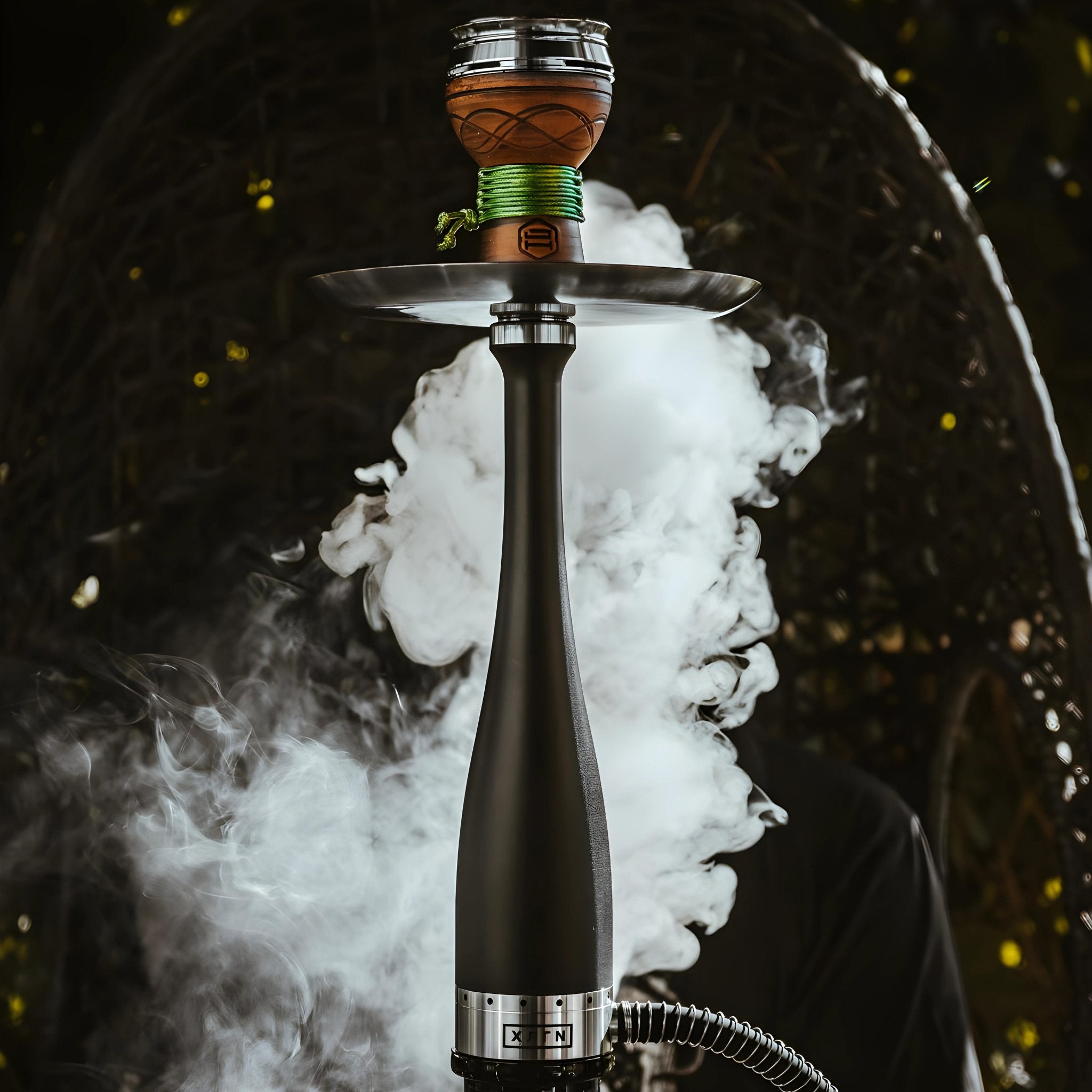 Hooligan Black Baseball Bat Hookah - Smoking 2