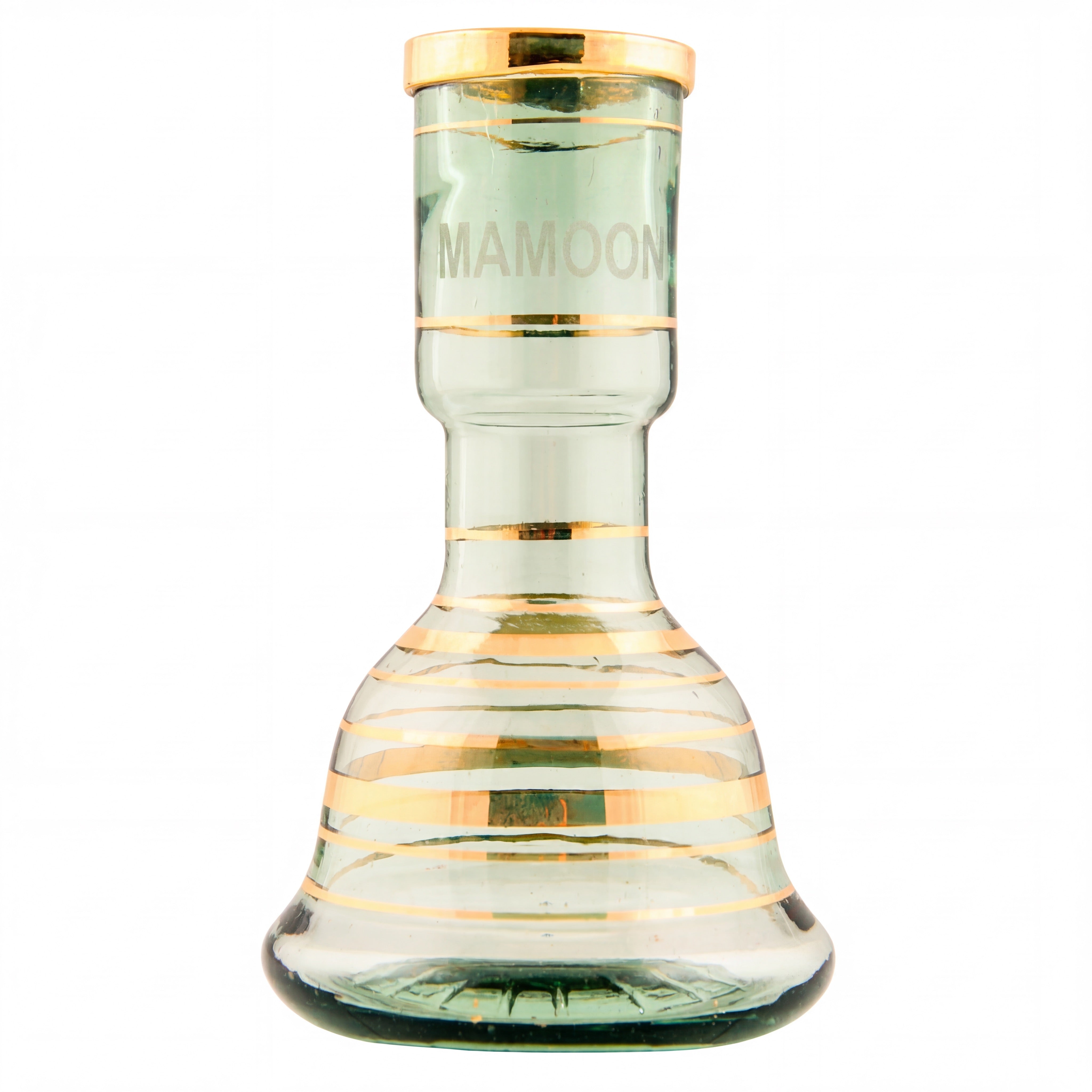 Khalil Mamoon Mini Beast gold stripe base with embossed star underside on clean white — The Premium Way