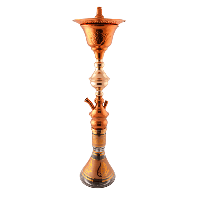 Khalil Mamoon Silver Copper 80cm Hookah Shisha | The Premium Way