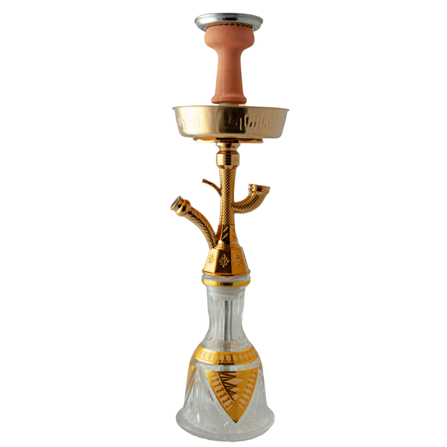 King Buzz Gold Traditional Shisha 47cm (Medium) Shisha | The Premium Way