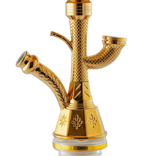 King Buzz Gold Traditional Shisha 47cm (Medium) Shisha | The Premium Way