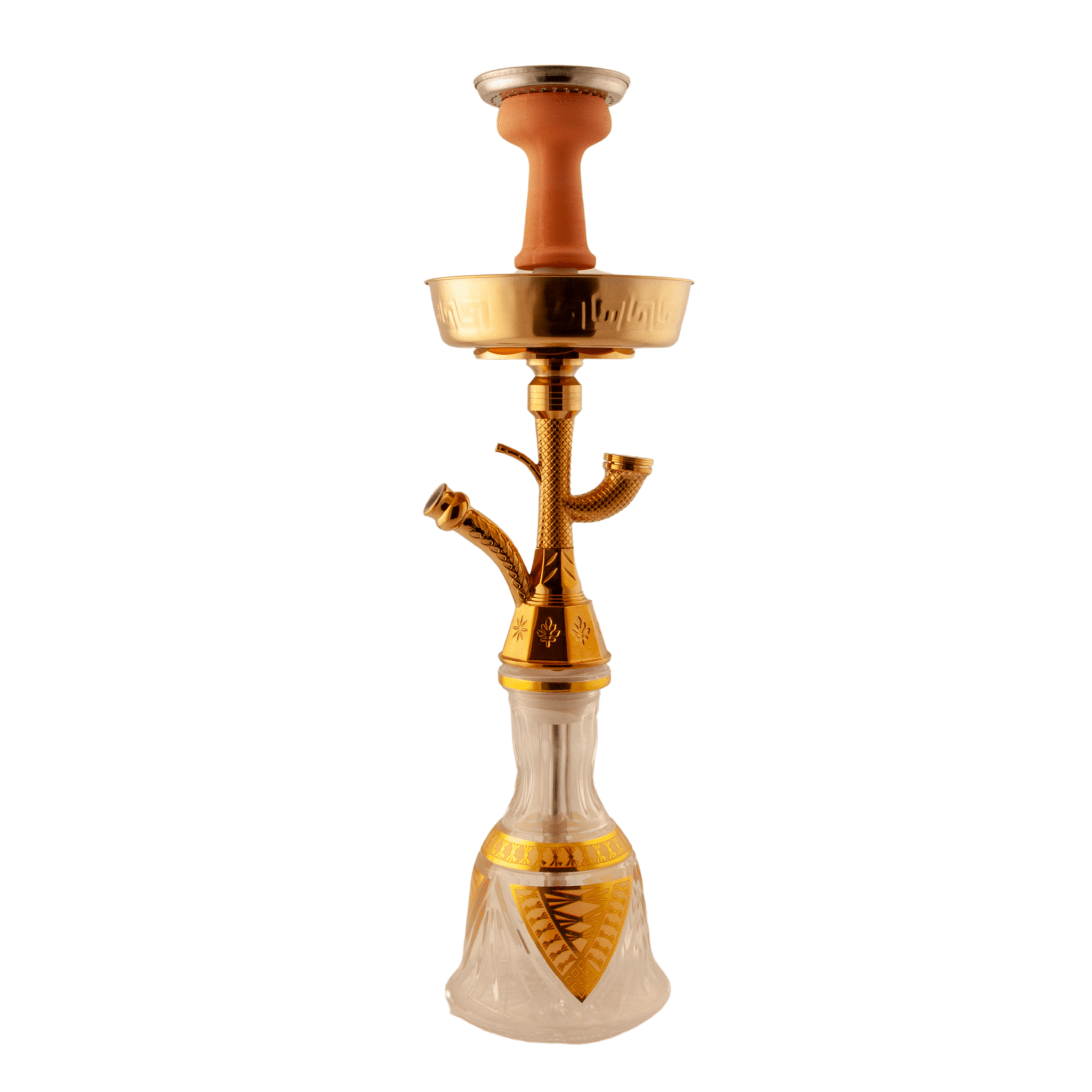 King Buzz Gold Traditional Shisha 47cm (Medium) Shisha | The Premium Way