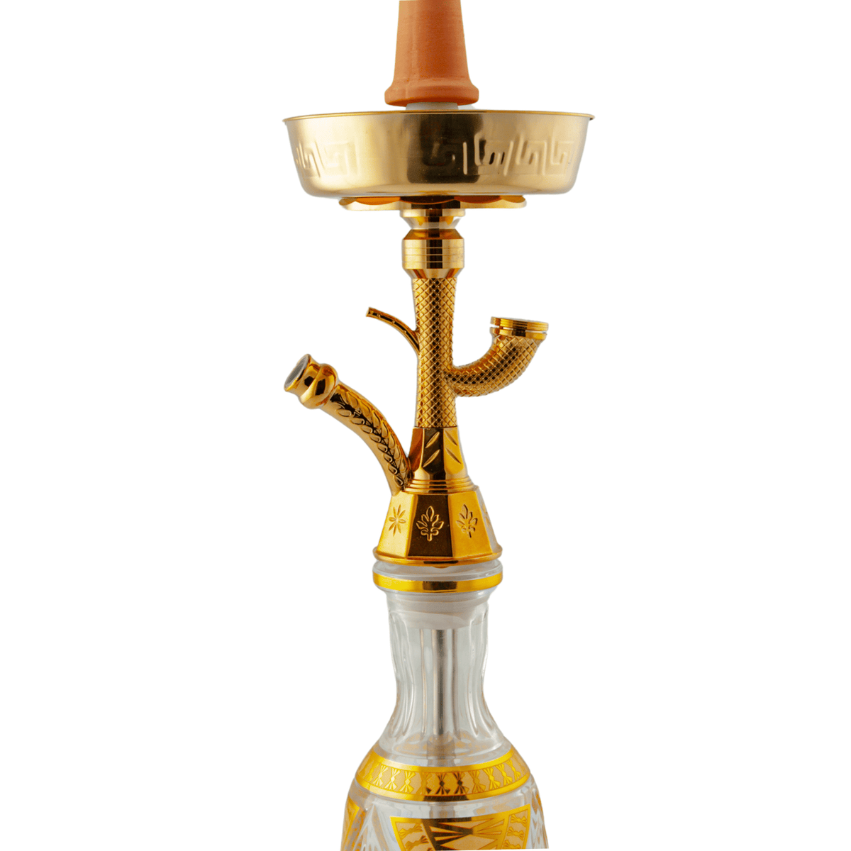King Buzz Gold Traditional Shisha 47cm (Medium) Shisha | The Premium Way, image 9 of 18