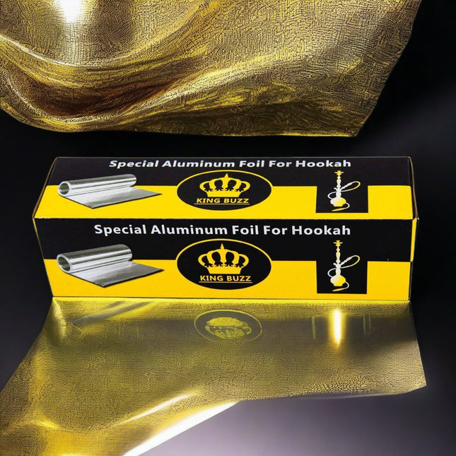 King Buzz - King Buzz Shisha Aluminium Foil 20m - The Premium Way