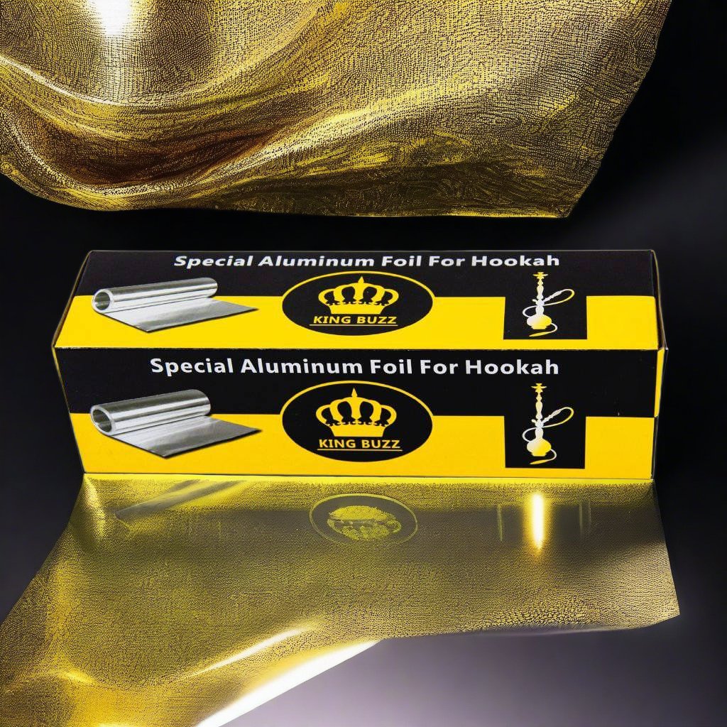 King Buzz - King Buzz Shisha Aluminium Foil 20m - The Premium Way, image 7 of 11