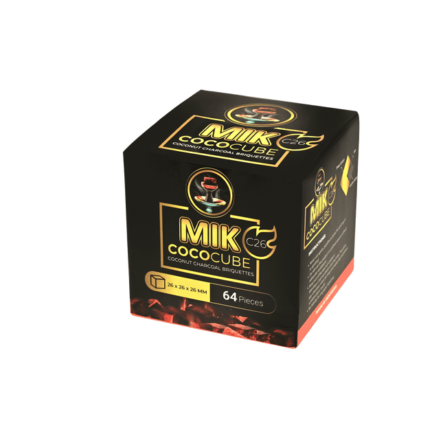 MIK COCOCUBE Coconut Charcoal Charcoal | The Premium Way