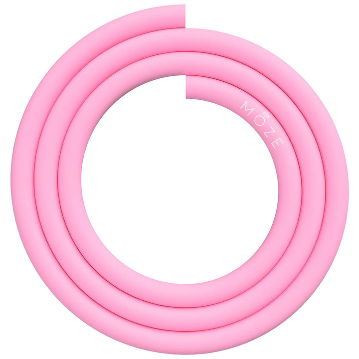 Moze Pink Silicone Shisha Hose