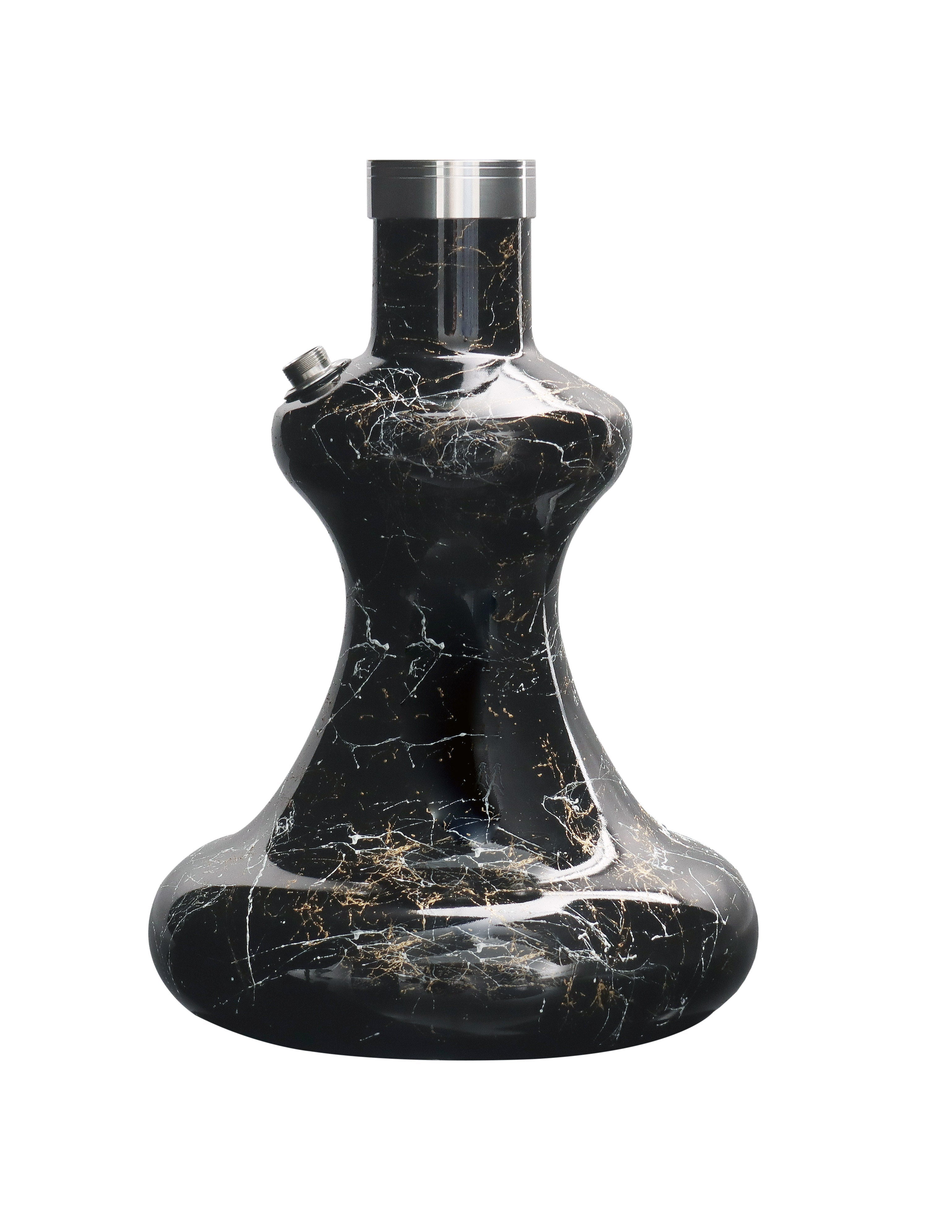 Oduman Hybrid V2.0 Hookah - Black Marble Shisha | The Premium Way