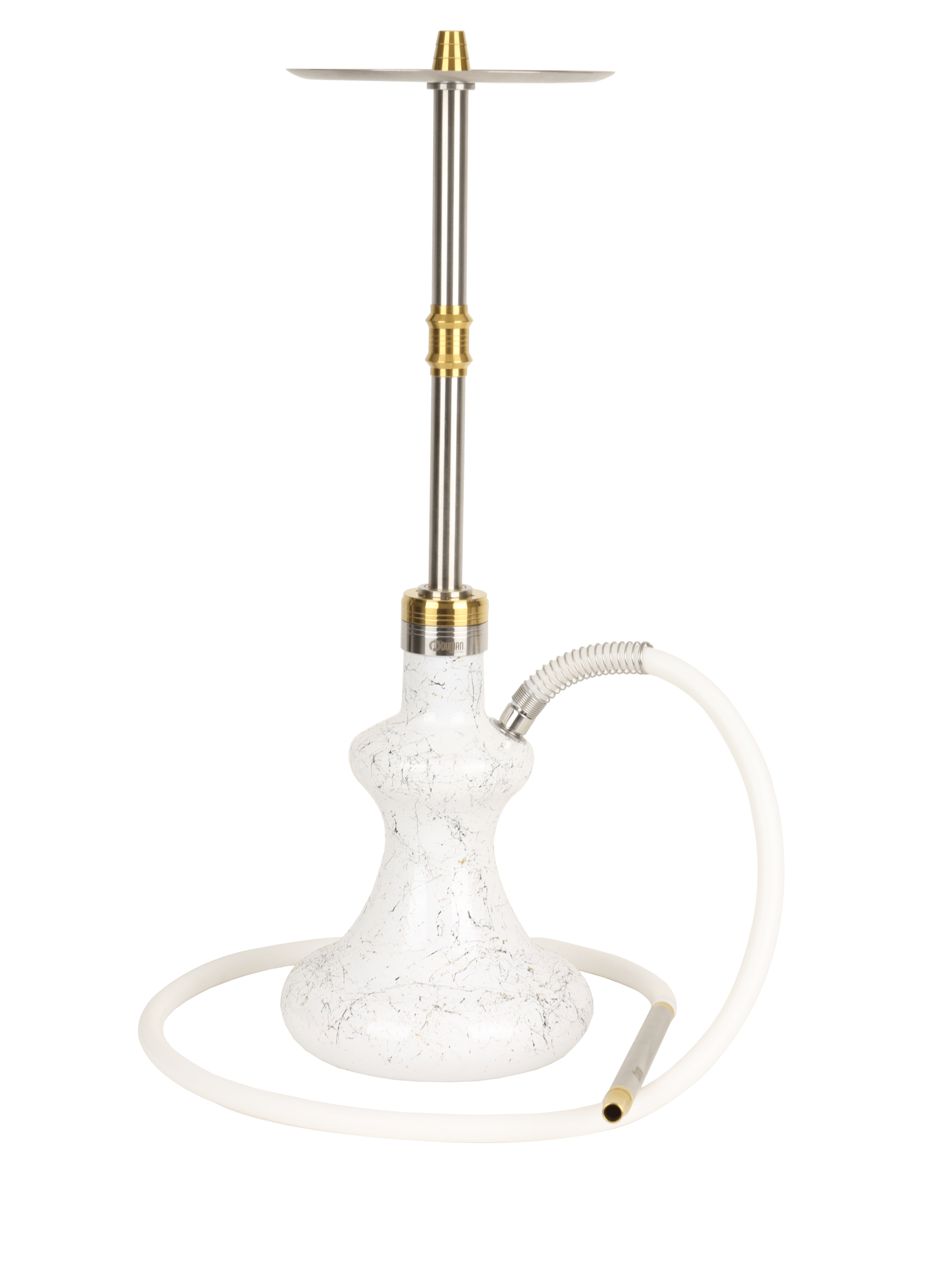 Oduman Hybrid V2.0 Hookah - White Marble Shisha | The Premium Way