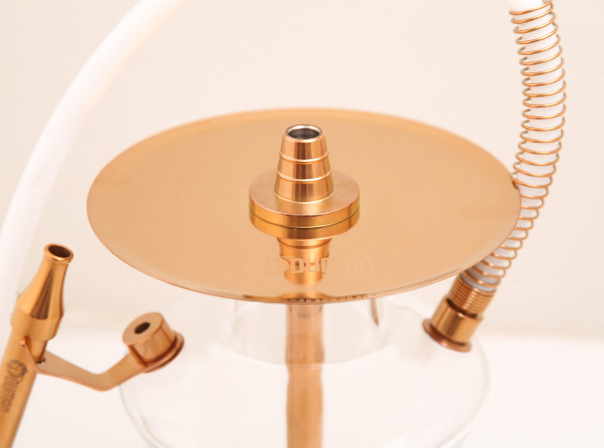 Oduman N2 Clear Gold Hookah Shisha | The Premium Way, image 7 of 9