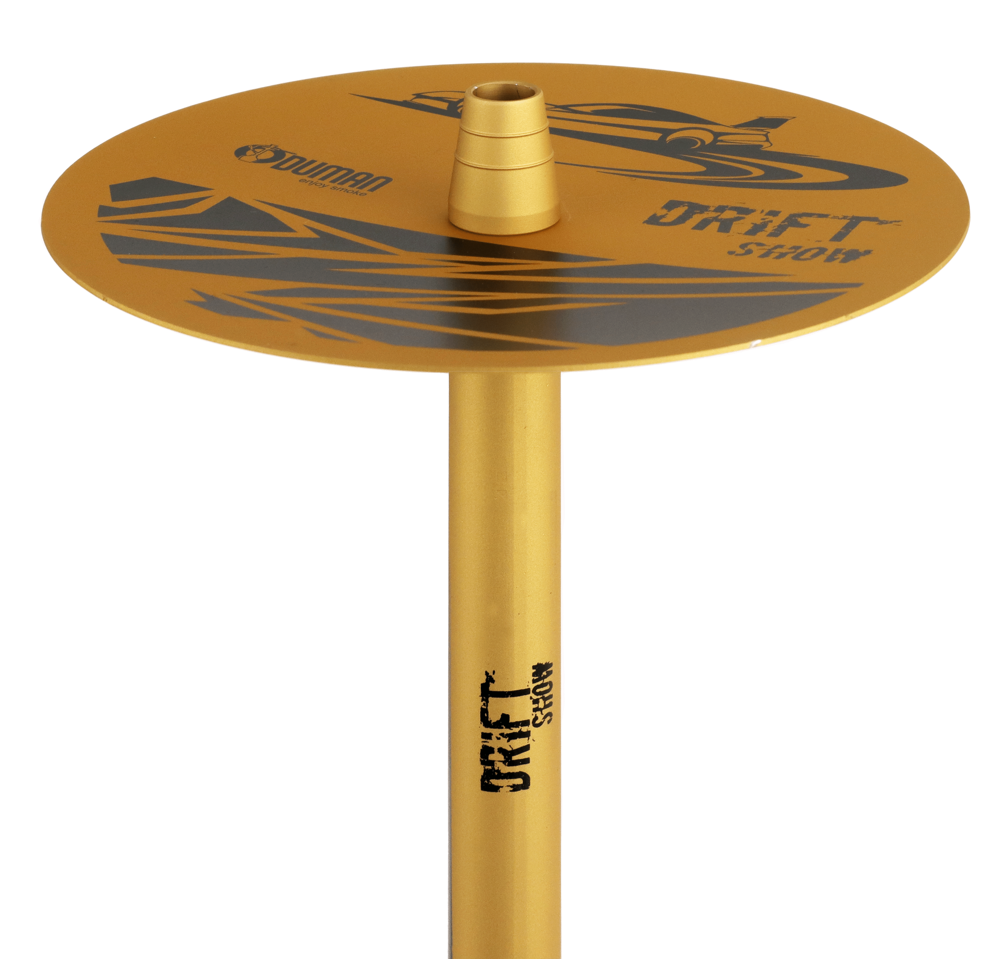 Oduman Smoke Drift Hookah - Gold Shisha | The Premium Way