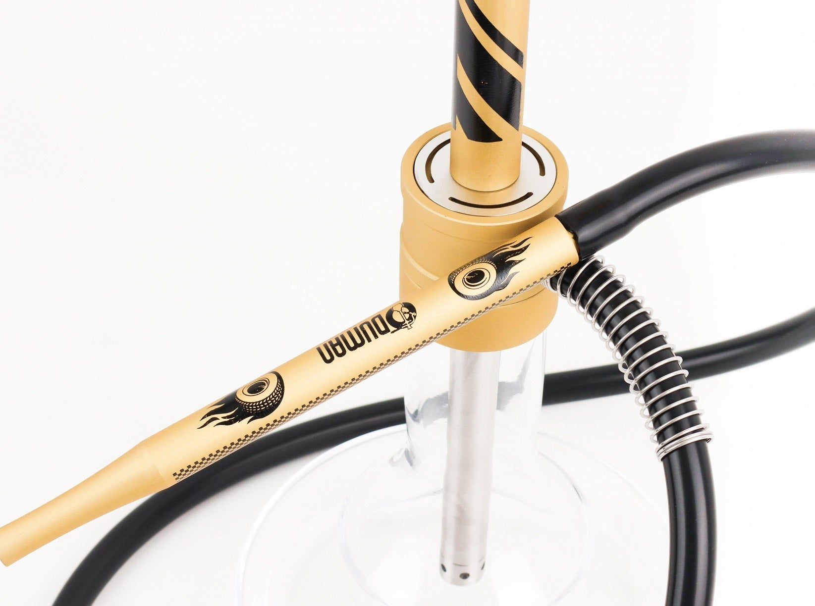 Oduman Smoke Drift Hookah - Gold Shisha | The Premium Way